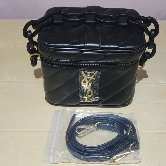 Yves Saint Laurent Handbags - BLIZZARD DEAL!  YSL  Beaute GWP VIP Vanity Case Converted Bag & Box!